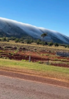 Neblina na Serra da Borda encanta internautas e anuncia a chegada do frio em Mato Grosso