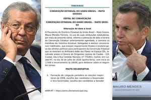 Mauro Mendes marca convenção que definirá futuro do União Brasil na disputa ao Governo