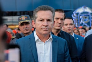 MP pede condenação de Mauro Mendes por irregularidades em propaganda eleitoral