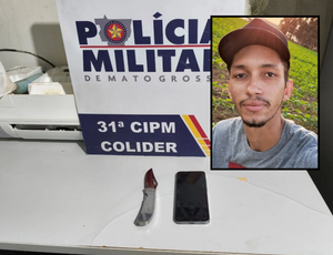 Dois homens são presos suspeitos de matar jovem a facadas durante briga em Colíder