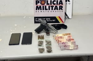 Policiais militares apreendem menores faccionados por tentativa de homicídio em MT