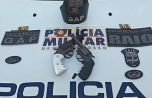 Suspeitos são presos pela PM após tentativa de homicídio em VG; armas foram apreendidas