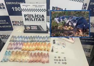 Corpo enrolado em lençol é encontrado após denúncia de possível execução em Cáceres