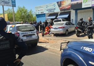 Assalto a loja de tintas termina com dois suspeitos mortos e empresário baleado em VG