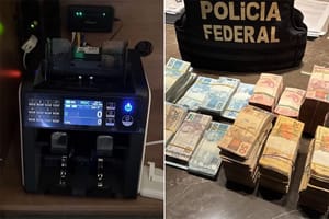 Fraude no INSS: Polícia Federal acha máquina de contar cédulas e pilhas de dinheiro