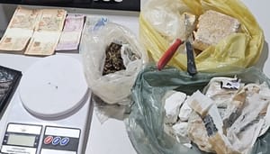 Suspeito preso por tráfico utilizava propriedade rural do patrão para armazenar drogas