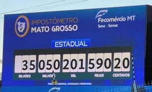 MT alcançou R$ 35 bilhões em arrecadação de tributos neste domingo (2)