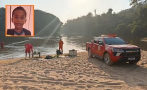 Menino autista é encontrado morto em rio após desaparecer durante passeio em Aripuanã
