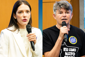 Justiça manda tirar do ar propaganda de Medeiros que liga Janaina a Moraes e José Riva