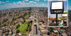 Termômetros disparam e Cuiabá pode registrar 45°C na próxima semana