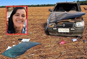 Mãe deixa filha no ponto de ônibus e morre minutos depois em acidente na MT-242