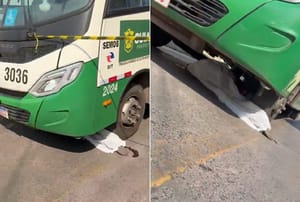 Homem de 57 anos morre após ser atingido por ônibus no Pedregal, em Cuiabá