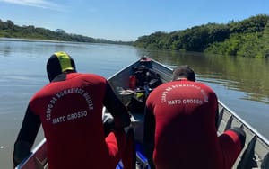 Bombeiros localizam corpo de homem que caiu de embarcação no Rio São Lourenço