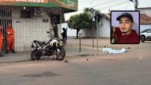 Homem morre atropelado por moto e condutor foge após batida em Pontes e Lacerda; veja o vídeo