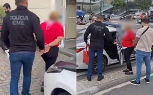 Foragida de MT é presa trabalhando em quiosque em Copacabana; veja vídeos da prisão