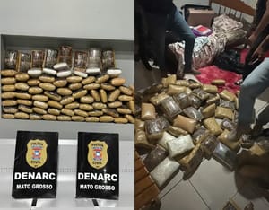 Polícia estoura depósito de “supermaconha” e prende mulher com 74 tabletes em VG