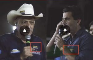Fábio Garcia e Chico Mendes viram alvos de ação por propaganda na ExpoDiamantino