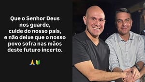 "Não devemos confrontar", diz Abilio ao reconhecer derrota de Flávio Bolsonaro para Lula