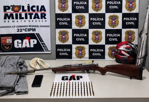 Adolescente é apreendido após roubo a residência; crime causou prejuízo de R$ 34 mil