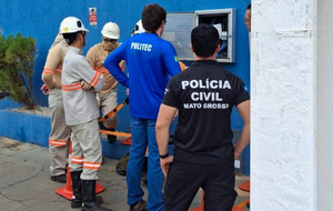 "Gateiro" é preso em flagrante por fazer ligações clandestinas para furto de energia em Cuiabá