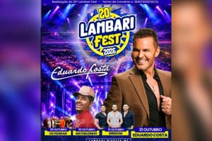 Juíza libera show de Eduardo Costa em cidade de MT com 4 mil pessoas; custo é de R$ 620 mil