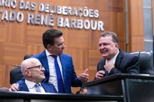 Presidente do TCE cita "desgosto" com saneamento em VG e crê que Otaviano Pivetta resolverá