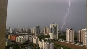 Inmet alerta para chuvas fortes e ventos de até 60 km/h em 72 cidades de MT